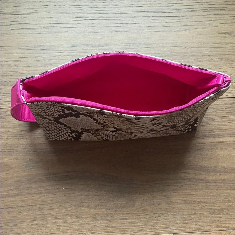 Snakeskin Cosmetic Bag with Mascara minis